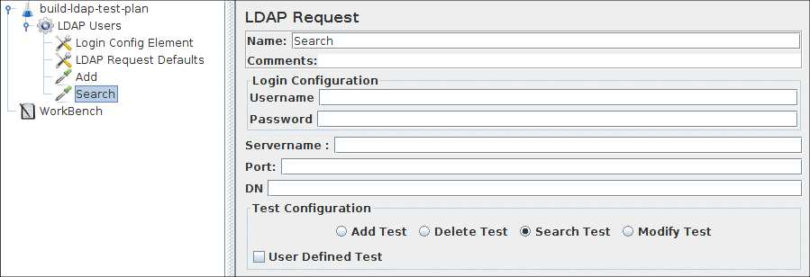 
                  図 8a.4.2 組み込み検索テストの LDAP 要求