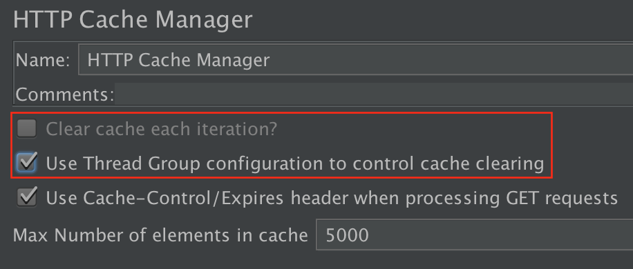 
図 4.11。 スレッド グループを使用して CacheManager を制御する